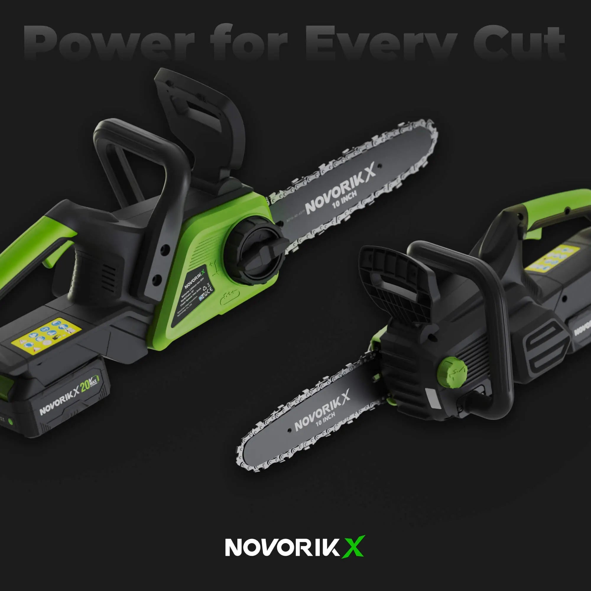 20V 10-Inch Electric Chainsaw NovorikX