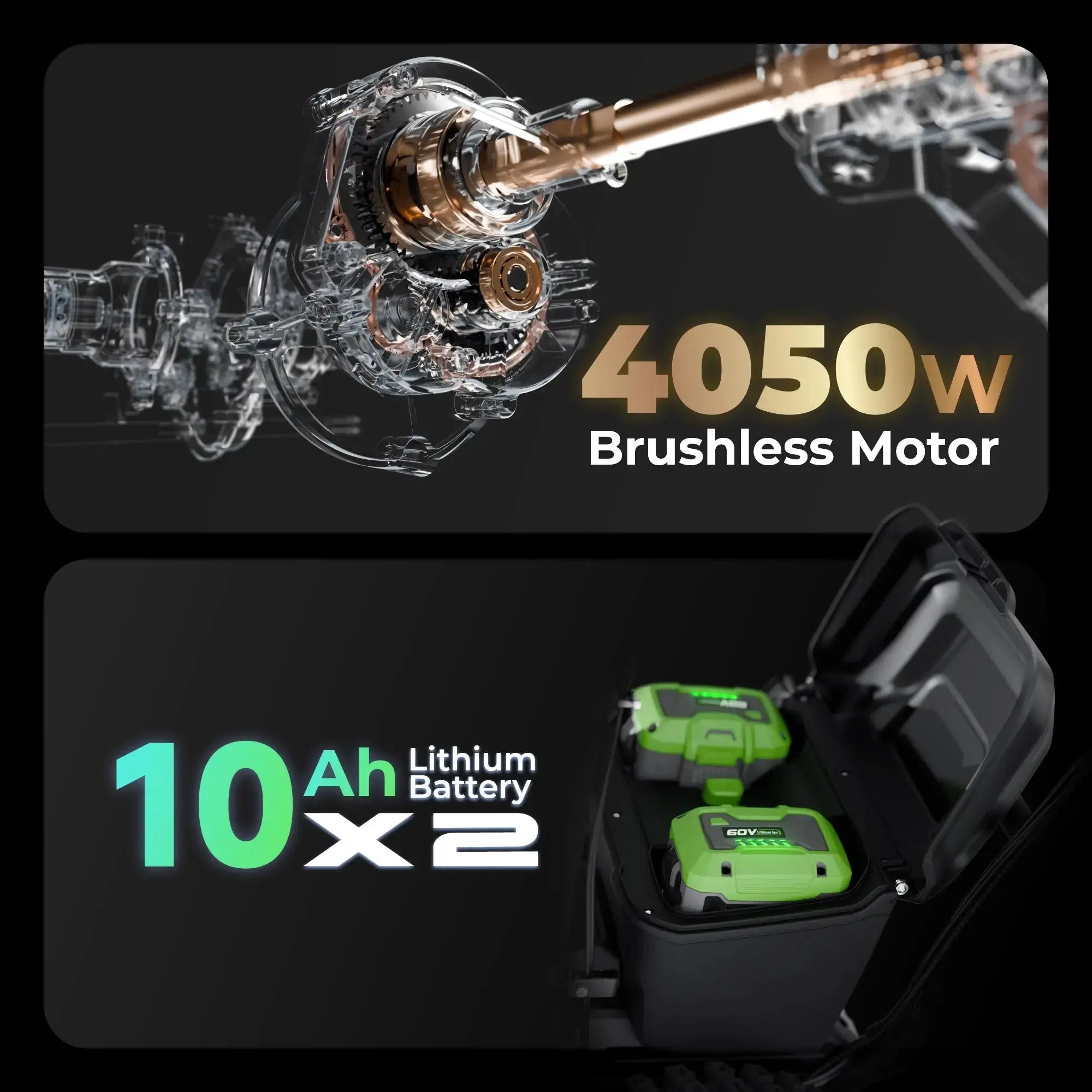 60V 24-Inch Self-Propelled 2-Stage Snow Blower NovorikX