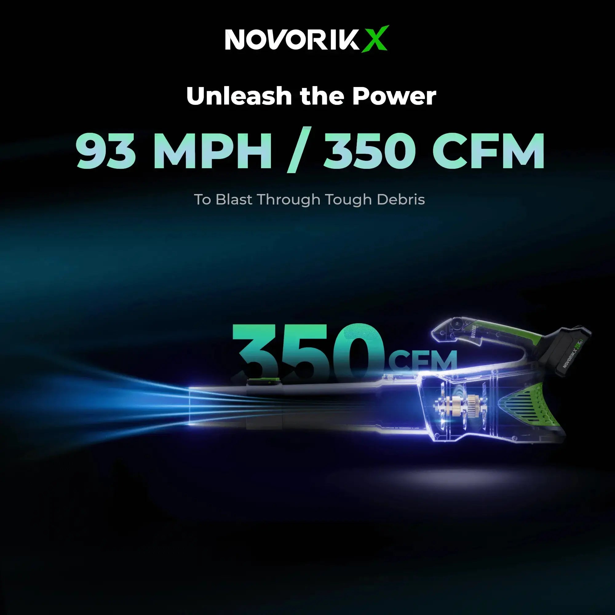 20V Handheld Electric Leaf Blower  NovorikX
