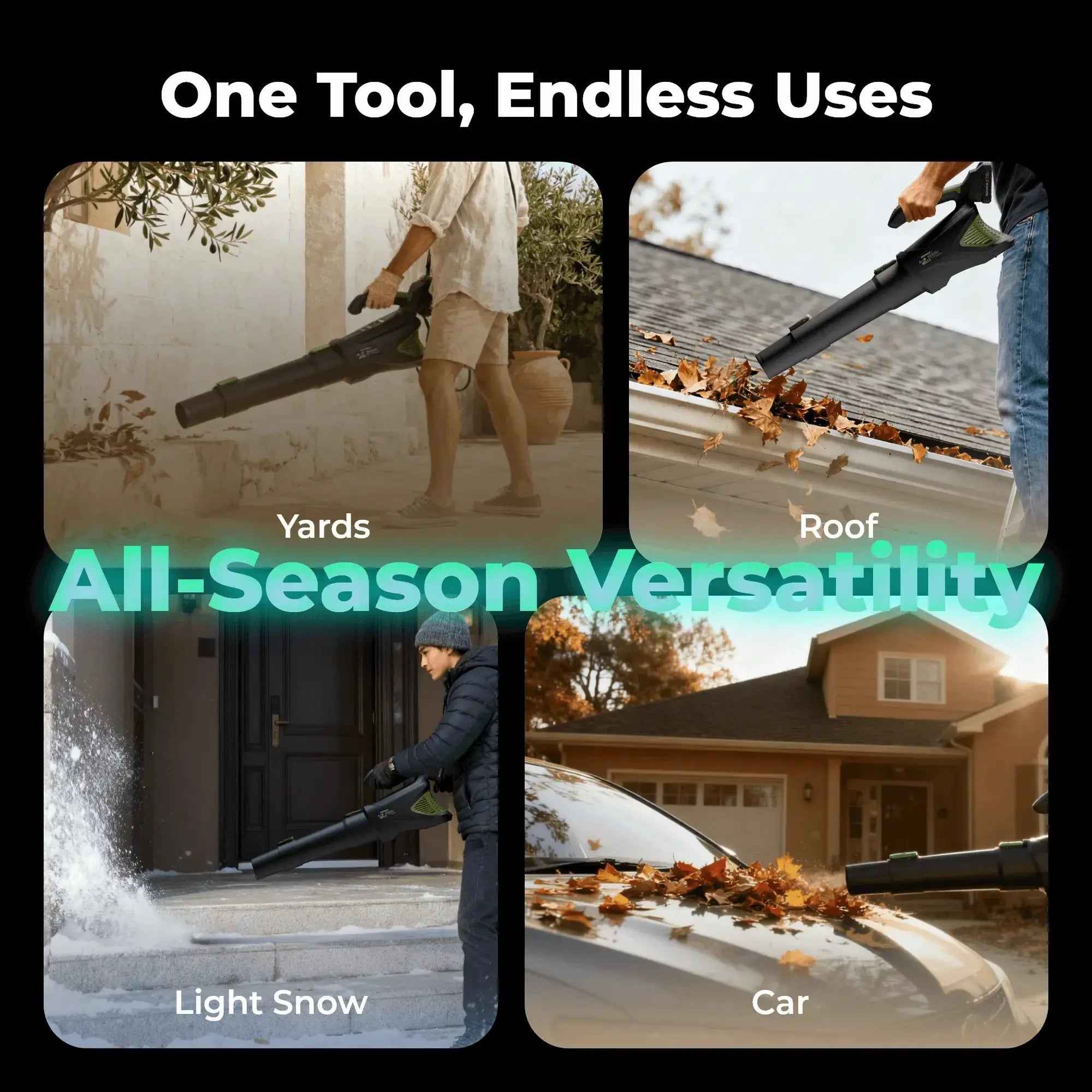 20V Handheld Electric Leaf Blower  NovorikX