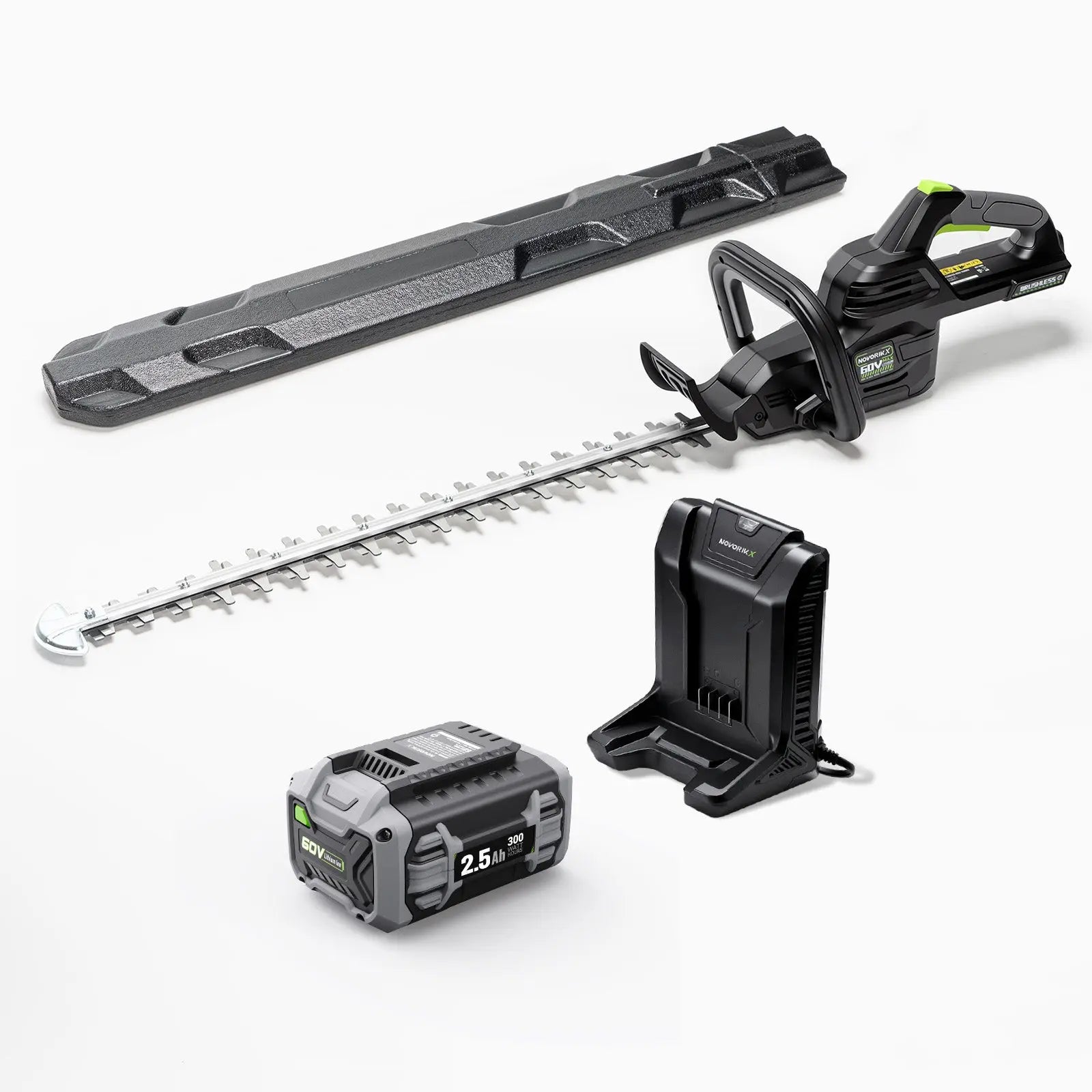 60V Brushless 26-Inch Hedge Trimmer Kit  NovorikX